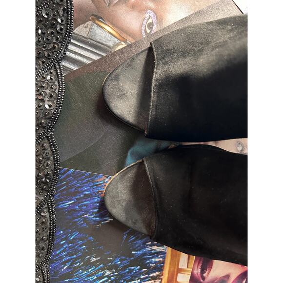 Prada Suede Open-Toe Wedge Mule, size 9 - Picture 3 of 8